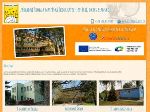Základní škola a mateřská škola Rájec-Jestřebí