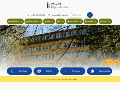 Základní škola a mateřská škola Rájec-Jestřebí