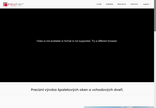 Zobrazit webové stránky Zoukar okna dveře