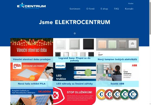 Zobrazit webové stránky Elektrocentrum Znojmo