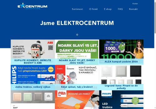 Zobrazit webové stránky Elektrocentrum Znojmo