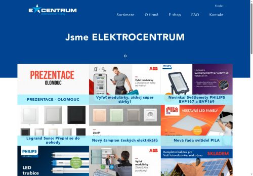 Zobrazit webové stránky Elektrocentrum Znojmo