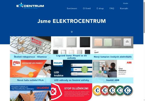 Zobrazit webové stránky Elektrocentrum Znojmo