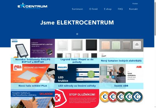 Zobrazit webové stránky Elektrocentrum Znojmo