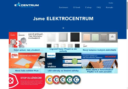 Zobrazit webové stránky Elektrocentrum Znojmo