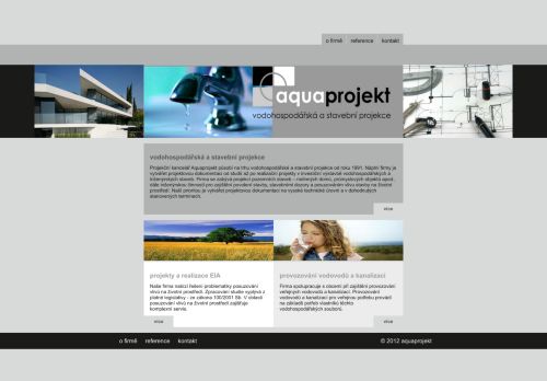 Zobrazit webové stránky Aquaprojekt