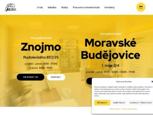 Oční optika Medek