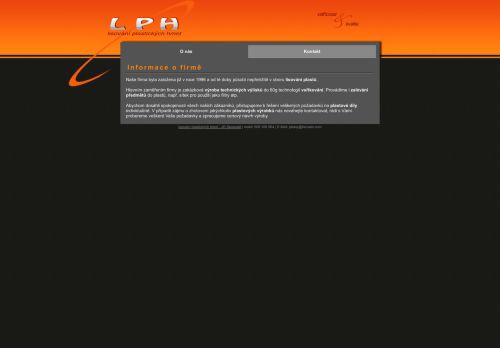 Zobrazit webové stránky Lisování plastických hmot Jiří Semerád