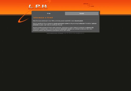 Zobrazit webové stránky Lisování plastických hmot Jiří Semerád