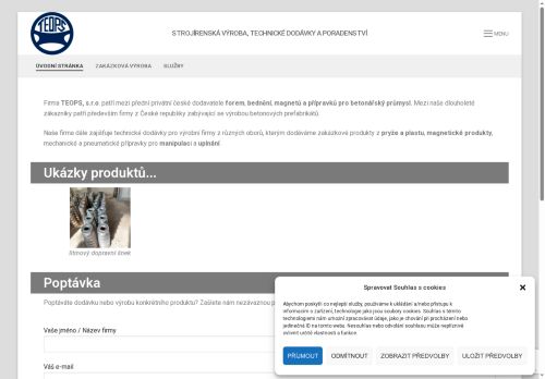 Zobrazit webové stránky TEOPS, s.r.o.