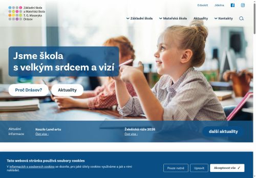 Zobrazit webové stránky ZŠ a MŠ T. G. Masaryka, Drásov