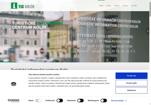 Zobrazit webové stránky Turistické informační centrum Kolín