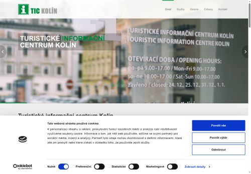 Zobrazit webové stránky Turistické informační centrum Kolín