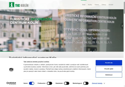 Zobrazit webové stránky Turistické informační centrum Kolín