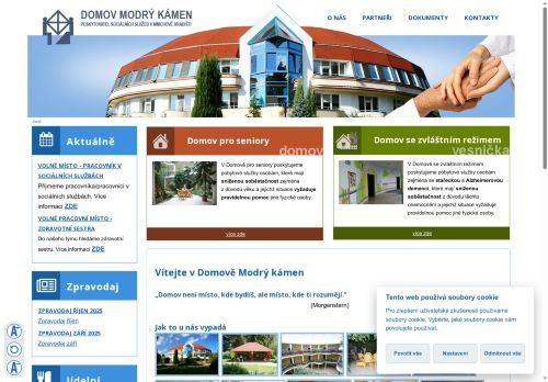 Domov Modrý kámen, poskytovatel sociálních služeb nabízí práci na pozici Všeobecná sestra , Praktická sestra v obci Mnichovo Hradiště