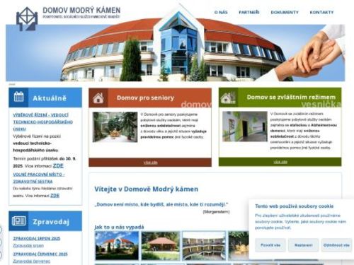 Domov Modrý kámen, poskytovatel sociálních služeb