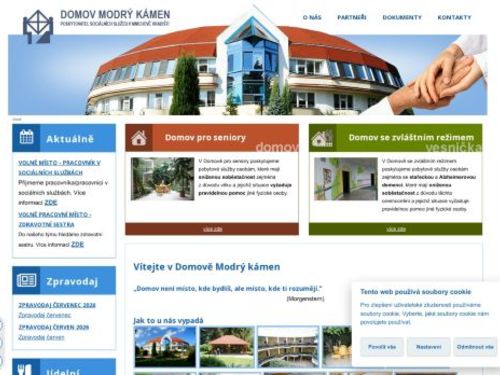 Domov Modrý kámen, poskytovatel sociálních služeb