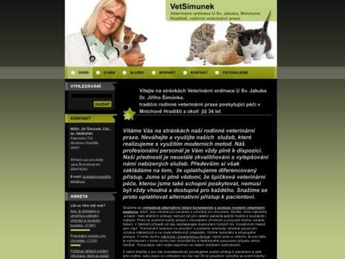 VetSimunek - veterinární ordinace U Sv. Jakuba