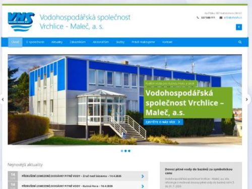 Vodohospodářská společnost Vrchlice - Maleč, a.s.