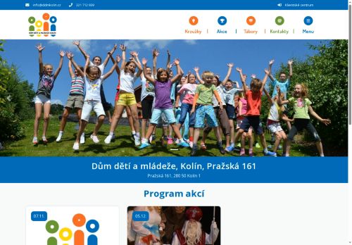 Zobrazit webové stránky Dům dětí a mládeže