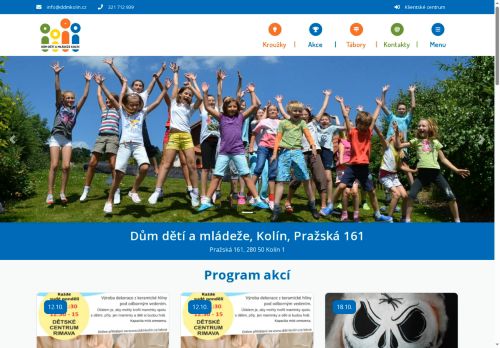 Zobrazit webové stránky Dům dětí a mládeže