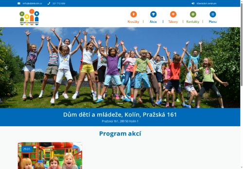 Zobrazit webové stránky Dům dětí a mládeže