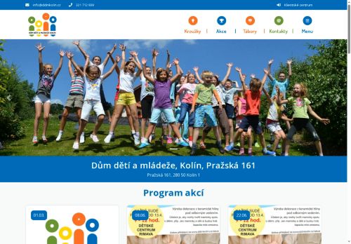 Zobrazit webové stránky Dům dětí a mládeže