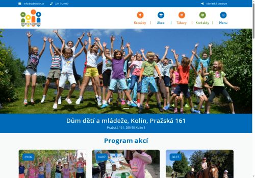 Zobrazit webové stránky Dům dětí a mládeže