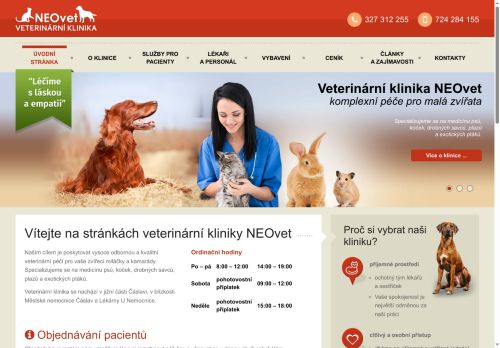 Zobrazit webové stránky NEOvet