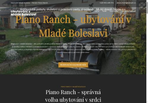 Zobrazit webové stránky Penzion Piano Ranch