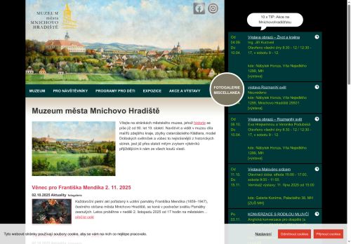 Zobrazit webové stránky Muzeum města Mnichovo Hradiště