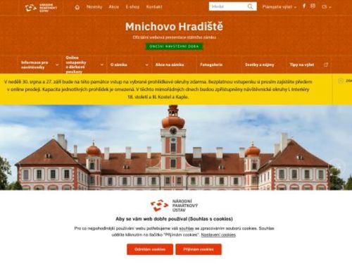Státní zámek Mnichovo Hradiště