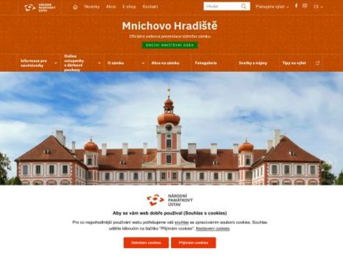 Státní zámek Mnichovo Hradiště