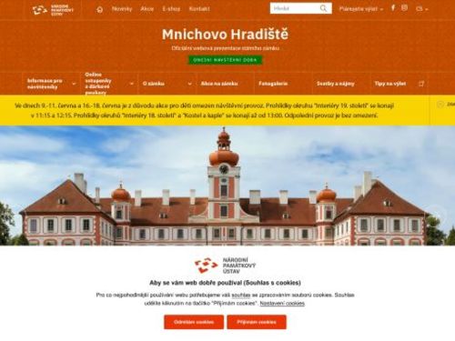 Státní zámek Mnichovo Hradiště