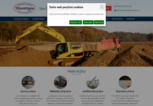 STAVOTRANS, s.r.o. nabízí práci na pozici Mechanik, řidič nákladního vozidla v obci Mnichovo Hradiště