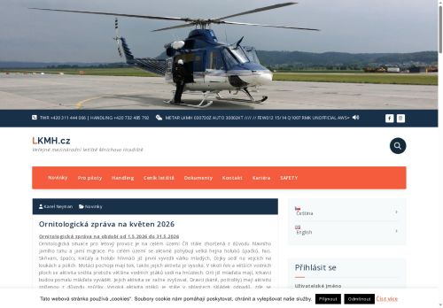 Zobrazit webové stránky Veřejné mezinárodní letiště Mnichovo Hradiště