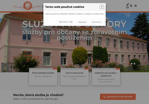 Zobrazit webové stránky Anima Čáslav - dům s pečovatelskou službou