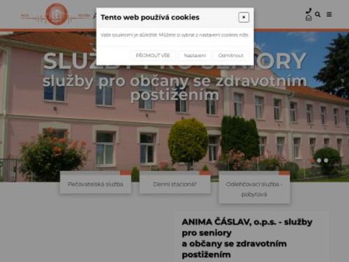 Anima Čáslav - dům s pečovatelskou službou