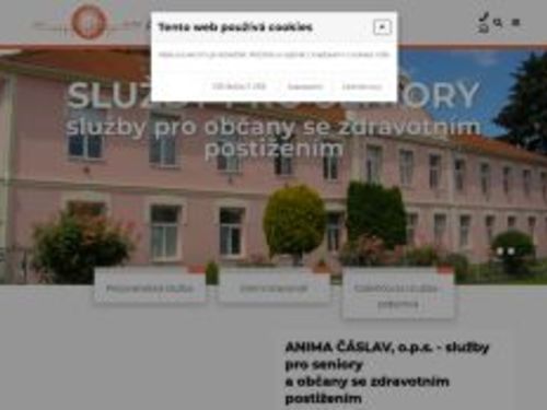 Anima Čáslav - dům s pečovatelskou službou