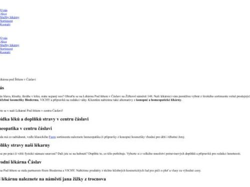 Lékárna Pod Štítem