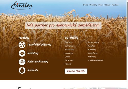 Zobrazit webové stránky Finstar
