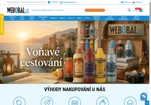 Zobrazit webové stránky CZECHOBAL, s.r.o.