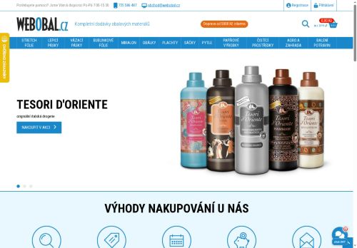 Zobrazit webové stránky CZECHOBAL, s.r.o.