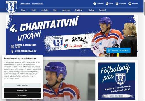 Zobrazit webové stránky FK Čáslav, z.s.