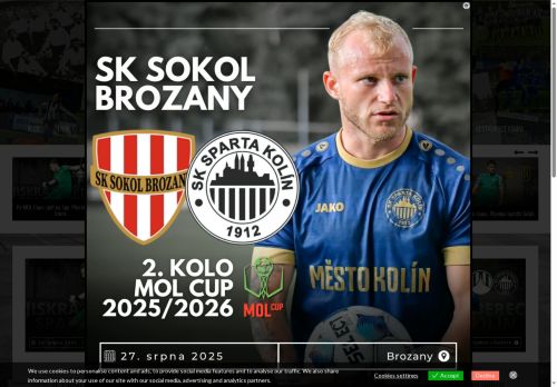 Zobrazit webové stránky SK Sparta Kolín, z. s.