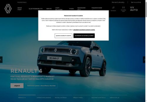 Zobrazit webové stránky VV Auto, s.r.o.