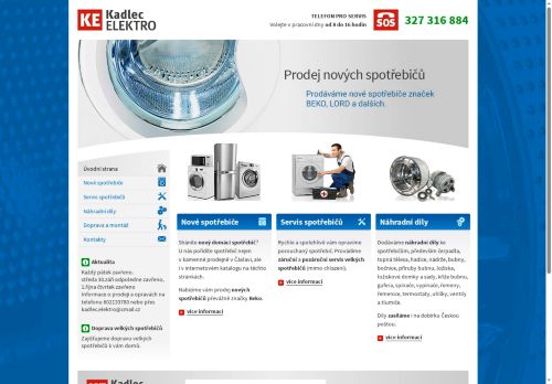 Zobrazit webové stránky Kadlec elektro