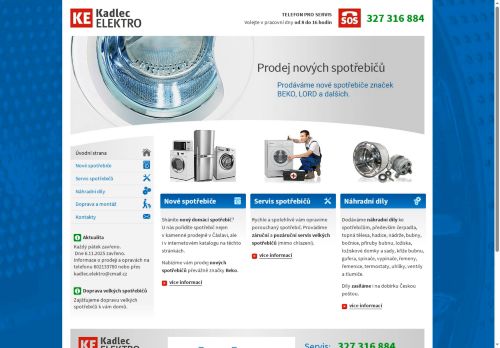 Zobrazit webové stránky Kadlec elektro