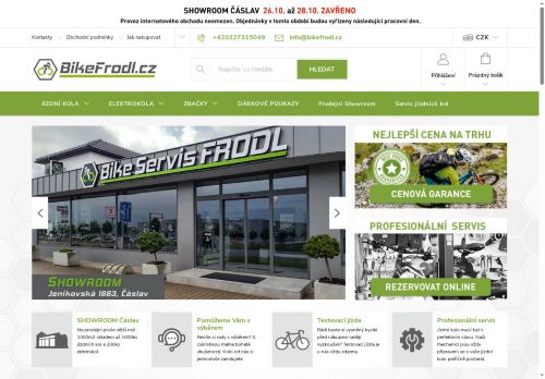 Zobrazit webové stránky BikeFrodl.cz