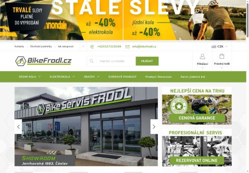 Zobrazit webové stránky BikeFrodl.cz